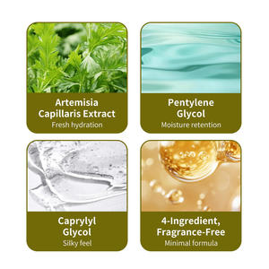 Sérum à l'Artemisia Capillaris Z-Goût de Menthe Apaisant & Hydratant Soin Coréen pour Tous Types de Peau OEM ODM - Product Image 4
