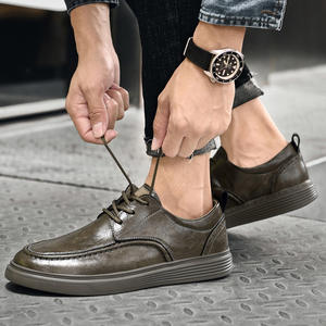 Zapatillas Planas Modernas para Hombre 2026 |   Zapatos de Cuero para Hombre, Talla Grande, Cálidos, de Alta Calidad, Sin Cordones |   Dropshipping - Product Image 2