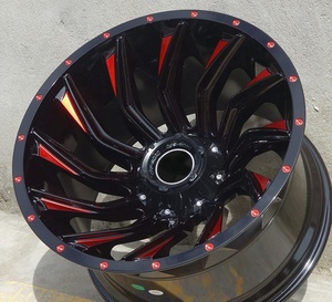 Venta de Fábrica Rines de Aleación Cóncavos Profundos 20X12j Offset -44 Todoterreno 6X139.7/135 para <span class=keywords><strong>Jeep</strong></span> Ford F150 <span class=keywords><strong>Toyota</strong></span> <span class=keywords><strong>Prado</strong></span> - Product Image 2
