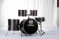 Professional 5-Piece Drum Set with Cymbals for Beginners and Adults