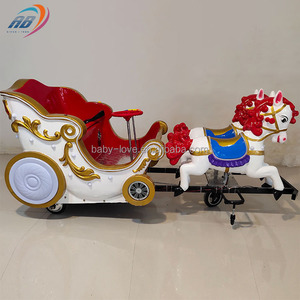 Nouvelle Carrosse Royale Électrique de Luxe pour Enfants, Machine de Jeu de Parc d'Attractions de Haute Qualité, à Vendre - Product Image 3