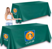 Nappes de table imprimées numériquement, durables, personnalisées, économiques, lavables, à dos ouvert, en tissu recyclable, élastiques et résistantes à la décoloration pour hôtels