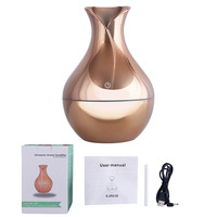 Purificateur d'air en promotion, diffuseur d'huiles essentielles 130 ml avec lumière LED et capteur tactile Golden Grain