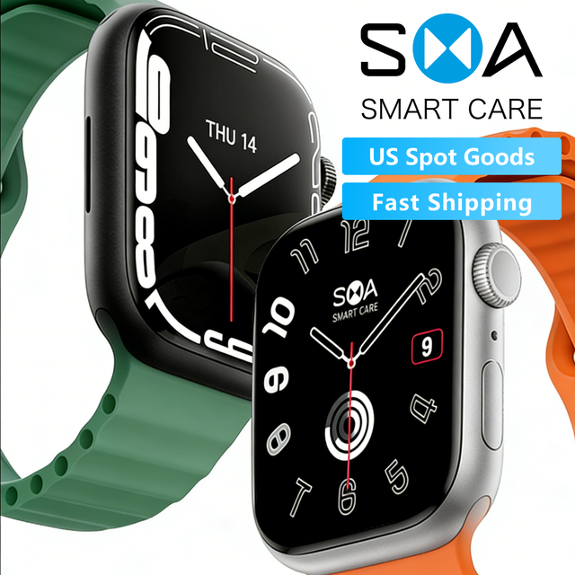 Hot Selling Smart Watch for Men Women,2.01" for Android IOS Phone Compatible,Heart Rate/Sleep MonitorIP68 Waterproof  SmartWatch