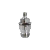Adaptateur de connecteur SMA/N-KYK en laiton, N femelle vers SMA femelle avec filetage, fourni par l'usine