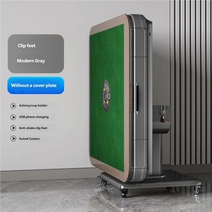 Wholesale <b>Foldable</b> Mahjong Table Ultra Silent 4-Port Fully Automatic Machine Intelligent Household Game <b>Desk</b> Mahjong Table Foldi - Product Image 5