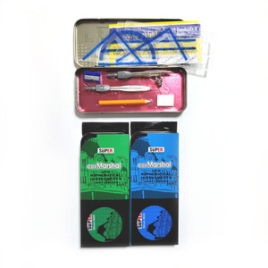 Instruments Mathématiques Classiques et Précis, Coffret de Géométrie 3 Couleurs pour Enseignants et Élèves - Product Image 4