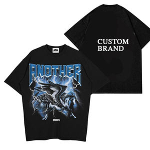 <span class=keywords><strong>Maglietta</strong></span> oversize da uomo dei pesi massimi personalizzati t-shirt 100% in cotone bianco <span class=keywords><strong>con</strong></span> motivo stampato all'ingrosso - Product Image 1