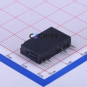 APAN3124 Power Relay SIP,5x20mm Relay 24V 1 Normally Open: 1A (SPST-Normally Open)::: 250V-AC/110V-DC AgNi+Gold Plated - Product Image 2