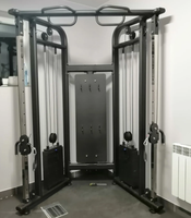 Cruce de cable ajustable de entrenamiento de fuerza de equipo de fitness comercial para Estación de función Mutli