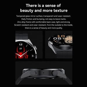 Reloj inteligente <span class=keywords><strong>PG3</strong></span> Max para hombre, resistente al agua, con función de llamada, Monitor de frecuencia cardíaca, oxígeno en sangre, pantalla grande HD de 1,6 pulgadas - Product Image 5