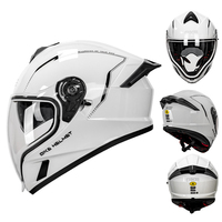 Casco de moto eléctrico integral en colores de moda nuevos M/L/XL/XXL, casco para Go-kart y motocicleta con certificación ECE R22.06 y DOT.