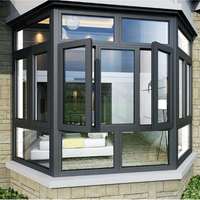 Fenêtre en aluminium pour toit, double vitrage, pour maisons, film aluminium et portes, sécurité du toit, maison, Australie, Wanjia