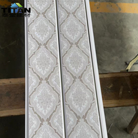 Panneau mural PVC Techo Mate, plafond en PVC, panneau de plafond PVC 2 rainures 5800 mm blanc brillant