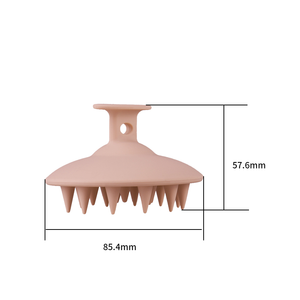 Pink Silicone <b>Scalp</b> Massage Wet Wash Hair <b>Scalp</b> Massager <b>Scalp</b> Hair Shampoo <b>Brush</b> with Private Label - Product Image 4