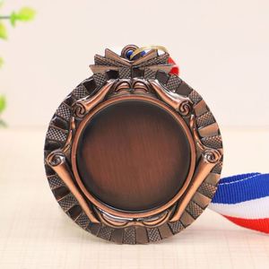 Médaille de compétition en métal pour enfants de maternelle, pour événements sportifs de football et de marathon, or, argent, bronze - Product Image 3