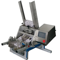 Machine d'emballage et de comptage automatique personnalisable BC-420 pour cartes, étiquettes et enveloppes, avec alimentateur vibrant pour cartons