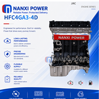 Motor de Bloque Largo Nuevo para HFC4GA34D 2.0T Gasolina Euro V, 140kW, para Refine M4/S5/Shuailing, con 12 Meses de Garantía