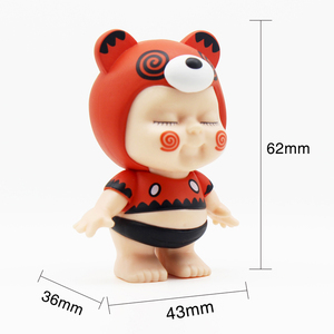 Mới Dễ Thương Bé Gấu Nhựa Capsle Đồ Chơi Cho Kẹo Đồ Chơi Máy Bán Hàng Tự Động - Product Image 2