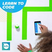 Sphero Mini (Azul) Robot de Codificación en Forma de Bola, Juego Educativo de Codificación para Niños y Adolescentes, Aprendizaje Interactivo, Edades 8+, Plástico, Batería de Litio