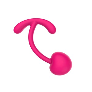 Vente flash Boules de <span class=keywords><strong>Kegel</strong></span> en silicone souple Cerise Haltères vaginaux Boules de <span class=keywords><strong>Kegel</strong></span> Exercice du plancher pelvien Boules vaginales pour femmes - Product Image 4