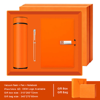 Juego de caja de regalo para niñas, cuaderno + Bolígrafo De Metal + termo 3 en 1, juego de regalo combinado rosa para niñas