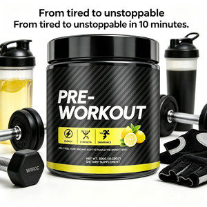 Amaz Wholesale - Polvo Pre-Entrenamiento para Desarrollo Muscular, Creatina para Hombres y Mujeres, Fuerza, Energía, Acondicionamiento Físico - Product Image 1