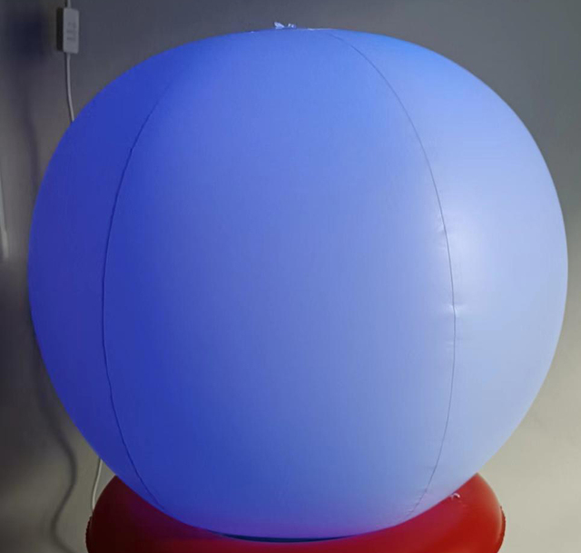 Swimming Pool LED Inflatable Ball Toy Lighting Beach Ball Remote Control Glowing Ball