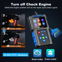 Escáner OBD2 para Automóvil lupuauto T200, Herramienta de Diagnóstico, Lector de Códigos de Motor, Probador de Voltaje para Automóvil, Escáner de Códigos de Error de Vehículos OBDII