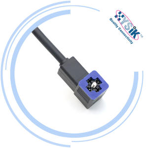 Konektor Konektor koneksi cepat DIN 43650 untuk robot las otomotif koneksi andal dan katup Solenoid Penumatic hidrolik - Product Image 4