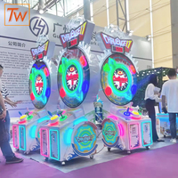 TOPWAY Meilleure vente Machine de jeu vidéo d'arcade simulateur à monnayeur, jeu de récompense Bop It avec tickets de défi
