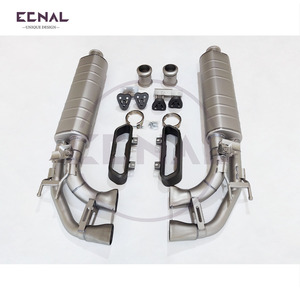 Ecnal pour 2020 + Benz W464 G500 G63 <span class=keywords><strong>Akrapovic</strong></span> Système d'<span class=keywords><strong>échappement</strong></span> de soupape en alliage de titane pour voitures - Product Image 4