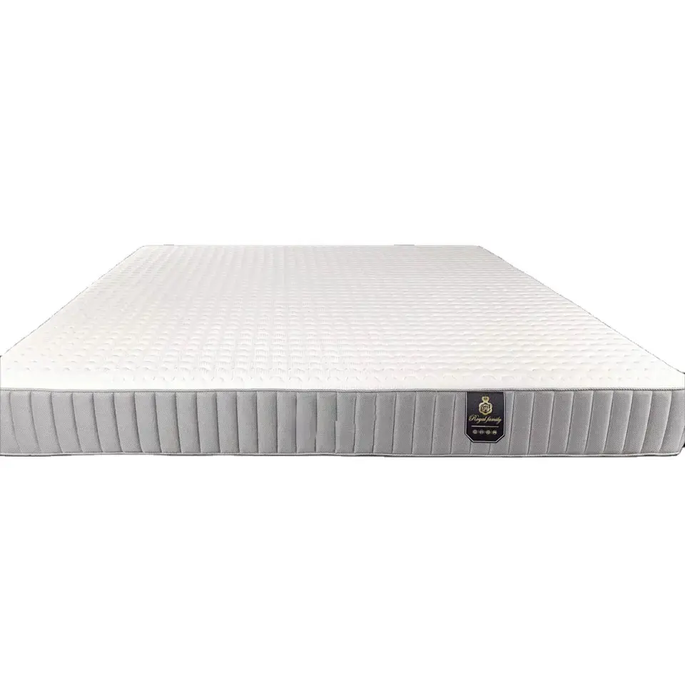 Mattress Foam Bed Mattress Zone Latex Queen Size 7 Choice Embroidery OEM Customized Box Logo Fabric