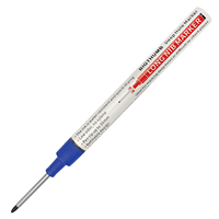 Stylo marqueur à tête longue de 30mm, imperméable, décoration à séchage rapide, multifonction, trou profond, encre noire/bleue