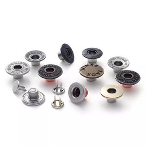 Kit di riparazione per bottoni Jeans a 2 Pin senza nichel con due bottoni Jeans a doppia punta fai da te - Product Image 6