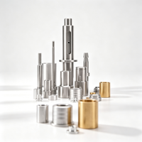 Pièces métalliques usinées CNC sur mesure en laiton, acier inoxydable, aluminium, acier, usinage CNC 5 axes
