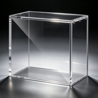 Boîte de présentation en acrylique pour ETB Elite Trainer Box, boîte de collection en acrylique, aimant N52, boîte transparente, étui de protection épais
