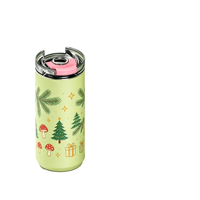 Gobelet isotherme en acier à double paroi avec logo gravé sur mesure, 16 oz et 20 oz, revêtement poudré, tasse de voyage, sans BPA, anti-transpiration