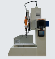 Machine de serrage/visage automatique portative légère pour l'assemblage d'appareils électroménagers, avec plateforme unique et soufflage, modèle 441