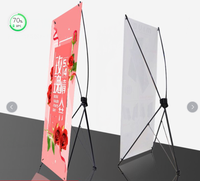 Affiche publicitaire multimédia X Stand, banderole en promotion