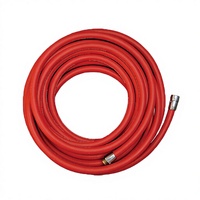 Tuyau d'incendie 16 bars rouge pour camion de pompiers, hydrant, sauvetage d'urgence, alimentation en eau industrielle