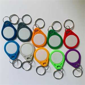 13.56MHz IC <span class=keywords><strong>MF</strong></span> ABS 1K <span class=keywords><strong>MF</strong></span> kiểm soát truy cập keyfobs với in logo - Product Image 1