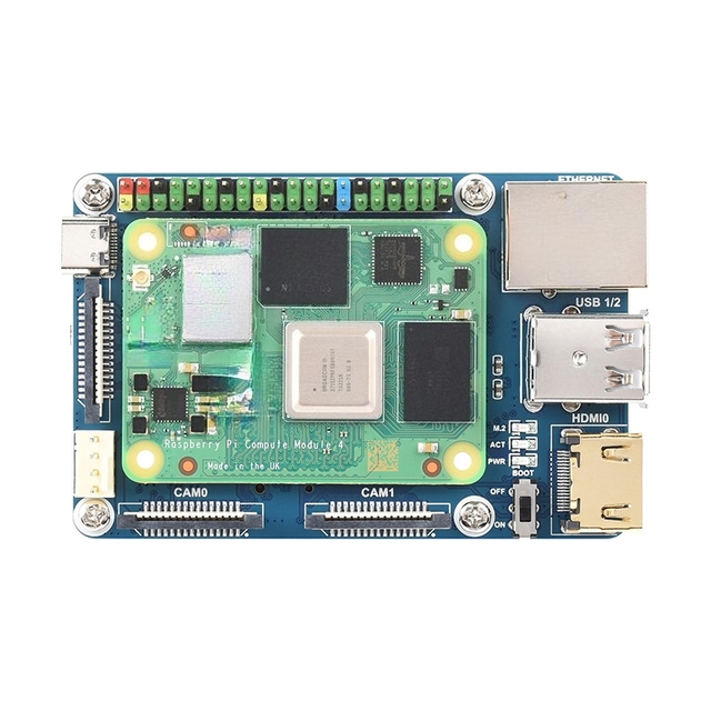 CM4-IO-BASE-A + USB Adapter, for  Compute Module 4