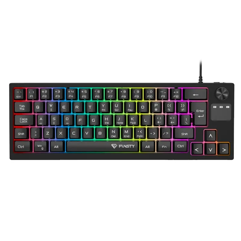 High Quality RGB Backlit Gaming Keyboard Wired Pc USB Ergonomics Gaming Keyboard For Computer Accessories