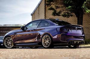 ฟิล์มไวนิลเปลี่ยนสีรถยนต์คุณภาพสูง ขนาด 1.52*17 เมตร แบบมีกาวในตัว PET ปราศจากฟองอากาศ สีม่วงมิดไนท์ เงาแบบอัลตร้ากลอส - Product Image 6