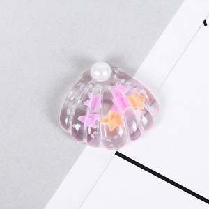 Hot Selling Plastic Clay <b>Putty</b> Slime Play Dough <b>Magnetic</b> Sea Shell Resin Accessories Decoration - Product Image 3