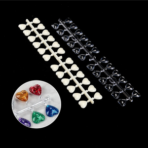 24 piezas de soportes transparentes para exhibición de puntas de uñas estilo japonés, de ABS, para exhibición de esmaltes de gel UV - Product Image 4