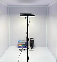 Canlı akış ve fotoğraf plastik malzeme için dengeli 100W COB LED Video ışığı kiti günışığı