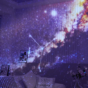 <span class=keywords><strong>Proyector</strong></span> HD Galaxy, fuente de luz LED, <span class=keywords><strong>proyector</strong></span> de estrellas ABS recargable para dormitorio, fuente de alimentación enchufable - Product Image 6