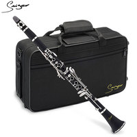 Professional Woodwind Instruments Factory Price Nickel Plated Black Wood Clarinet